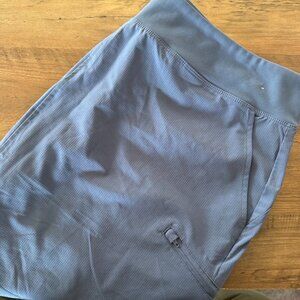 Orvis Ladies Tech Skort Blue Lightweight zipper Pocket Travel XL New Without Tag